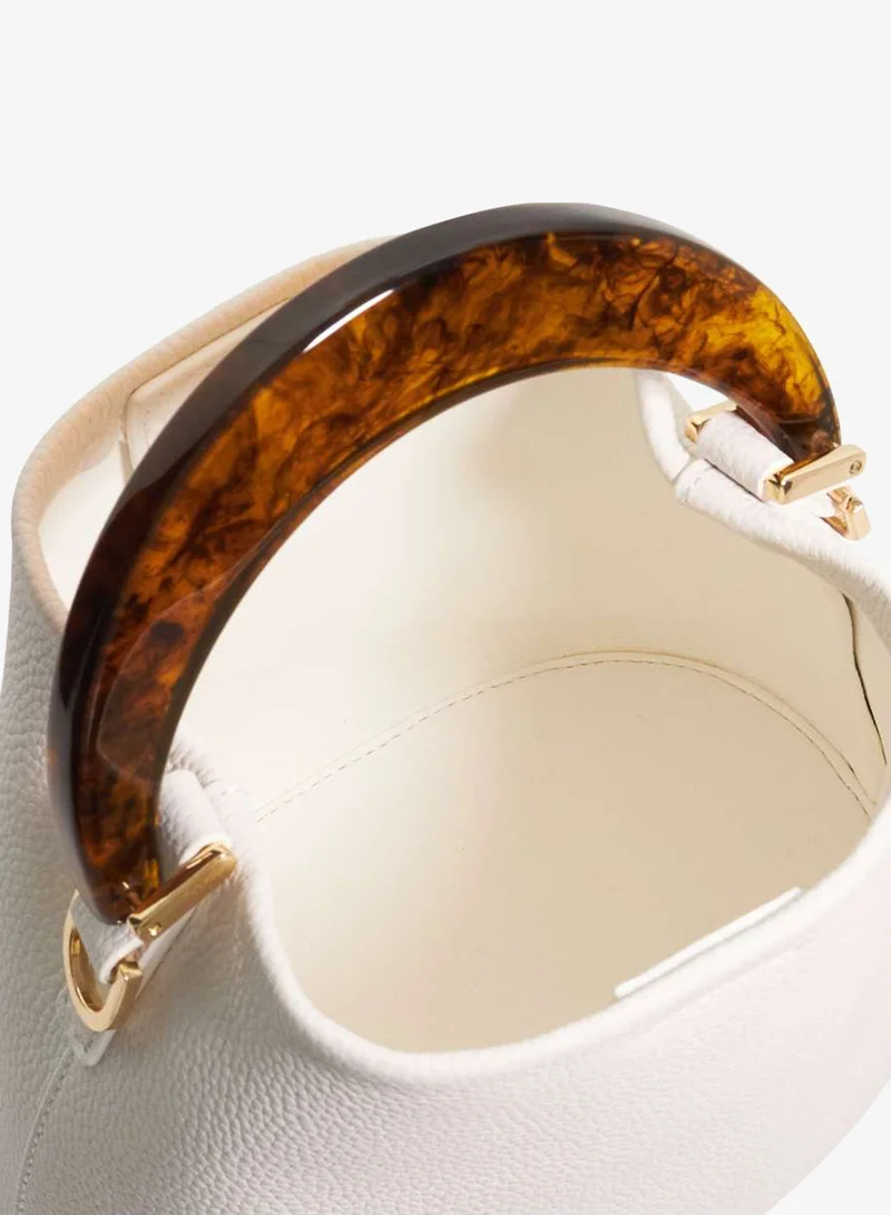 ديون لندن مقبض راتنج حقيبة كروس بودي